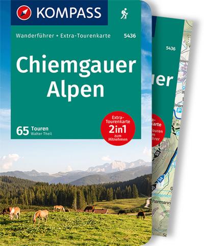 KOMPASS Wanderführer 5436 Chiemgauer Alpen