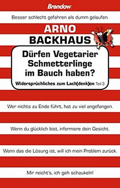 Dürfen Vegetarier Schmetterlinge im Bauch haben?