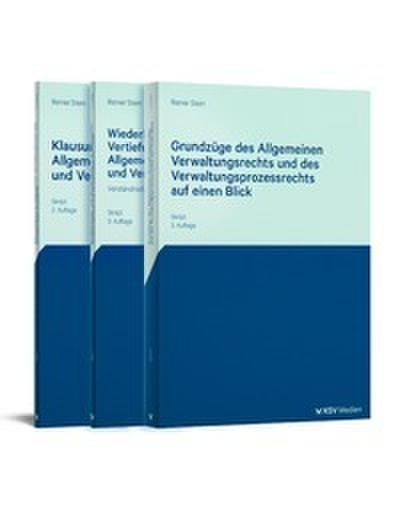 Grundzüge des Allgemeinen Verwaltungsrechts und des Verwaltungsprozessrechts auf einen Blick/Wiederholungs- und Vertiefungskurs im Allgemeinen Verwaltungsrecht und Verwaltungsprozessrecht / Klausurenkurs im Allgemeinen Verwaltungsrecht und Verwaltungsprozessrecht
