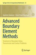 Advanced Boundary Element Methods