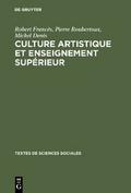 Culture artistique et enseignement supérieur
