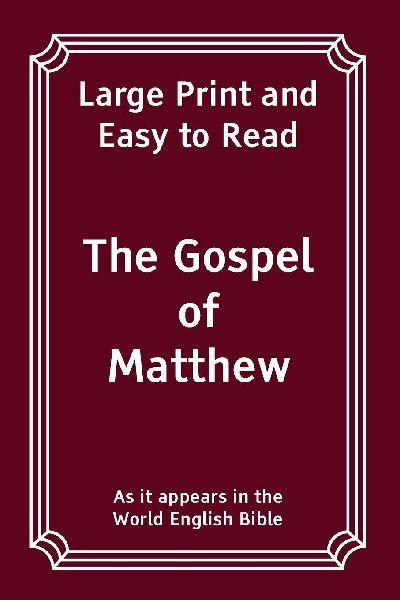 The Gospel of Matthew