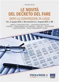 Le novità del Decreto del fare