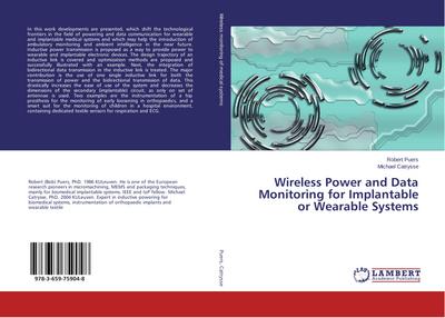 Wireless Power and Data Monitoring for Implantable or Wearable Systems
