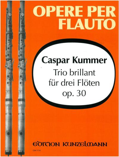 Trio brillant D-Dur op.30für 3 Flöten