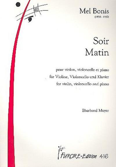 Soir Matinfür Klaviertrio