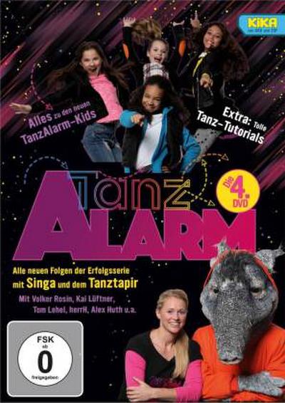 KiKA TanzAlarm. Tl.4, 1 DVD