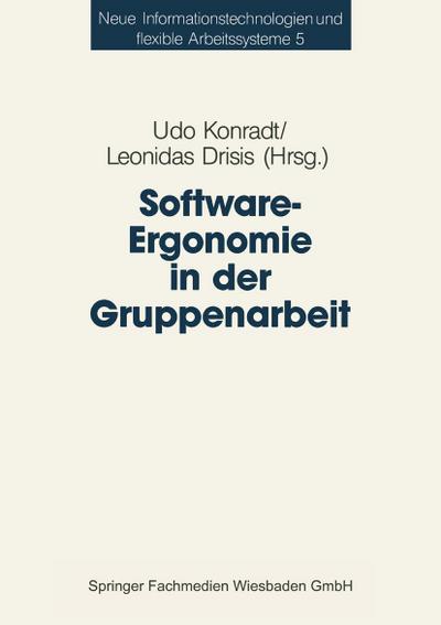 Software-Ergonomie in der Gruppenarbeit