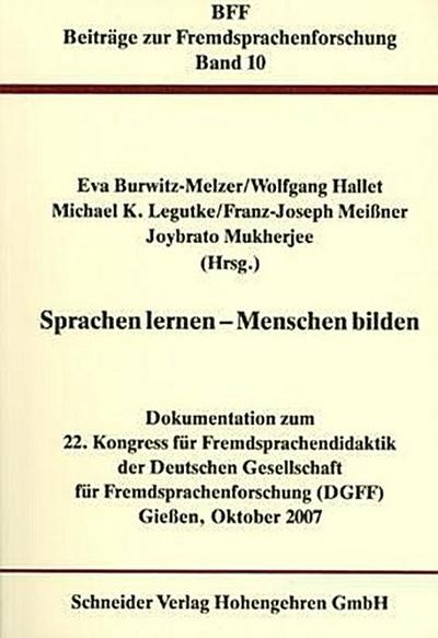 Sprachen lernen - Menschen bilden