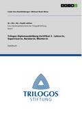 Trilogos Diplomausbildung Zertifikat 3 - Lehrer:in, Supervisor:in, Berater:in, Mentor:in