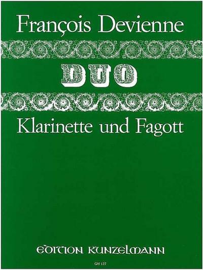 Duo 6für Klarinette und Fagott