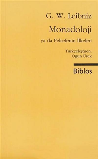 Monadoloji ya da Felsefenin Ilkeleri