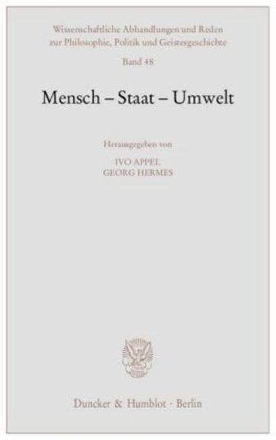 Mensch - Staat - Umwelt.