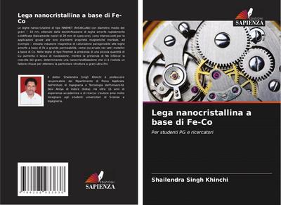 Lega nanocristallina a base di Fe-Co