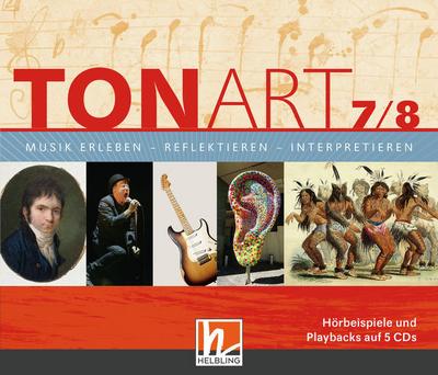 TONART 7/8. Audio-Aufnahmen, 5 Audio-CD
