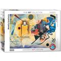 Gelb Rot Blau von Wassily Kandinsky 1000 Teile