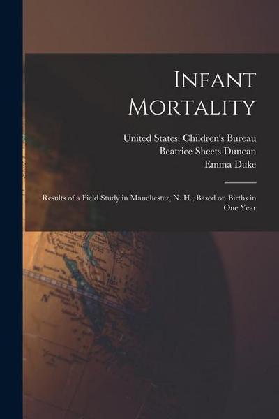 Infant Mortality: Results of a Field Study in Manchester, N. H., Based on Births in one Year