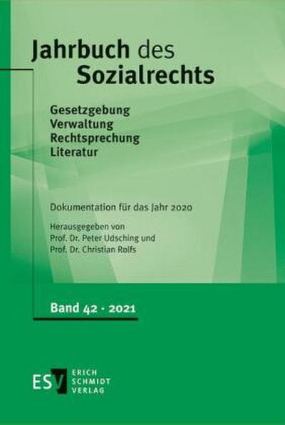 Jahrbuch des Sozialrechts Jahrbuch des Sozialrechts Dokumentation für das Jahr 2020