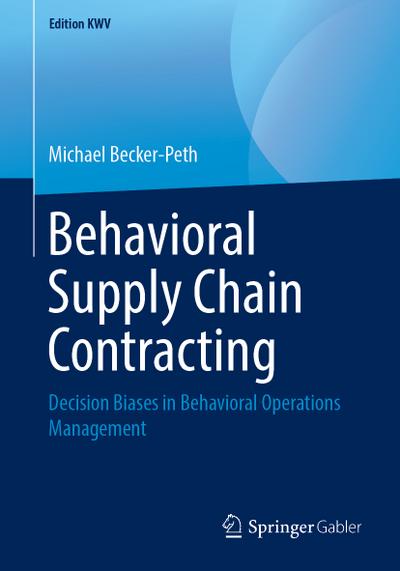 Behavioral Supply Chain Contracting