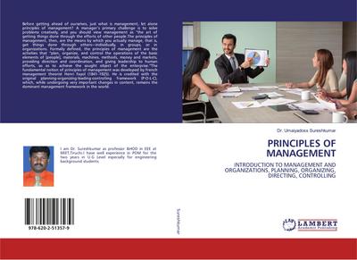 PRINCIPLES OF MANAGEMENT