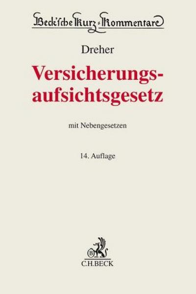 Versicherungsaufsichtsgesetz. VAG