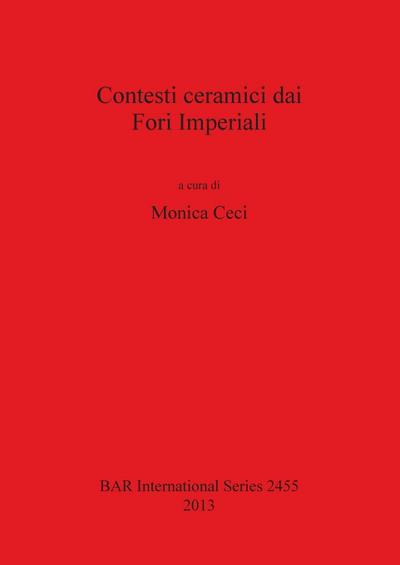 Contesti ceramici dai Fori Imperiali