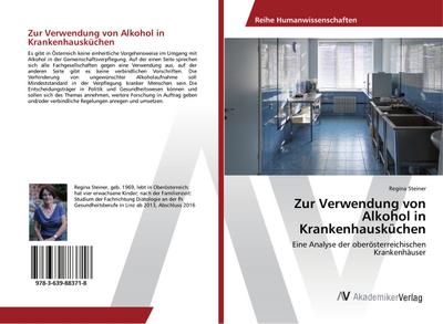 Zur Verwendung von Alkohol in Krankenhausküchen