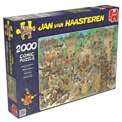 Jan van Haasteren - Mittelalter - 2000 Teile Puzzle
