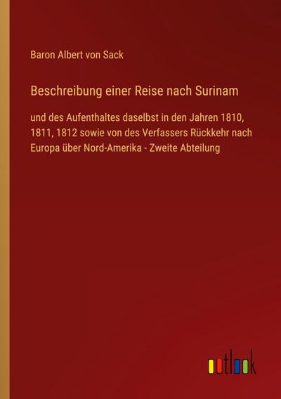 Beschreibung einer Reise nach Surinam
