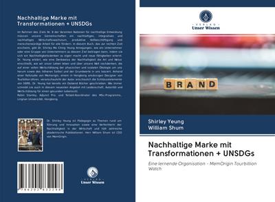 Nachhaltige Marke mit Transformationen + UNSDGs