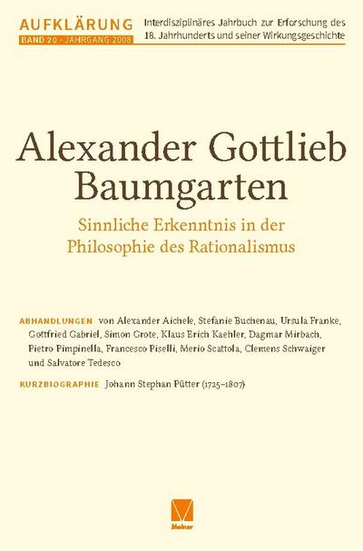 Alexander Gottlieb Baumgarten