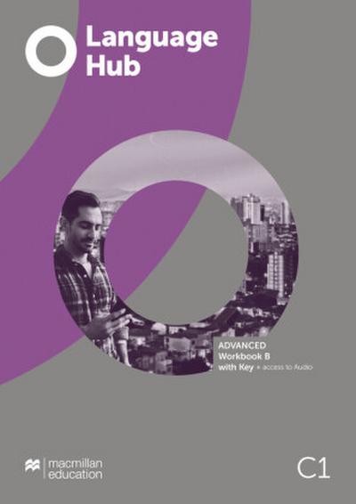 Language Hub Split edition. Advanced B / Workbook with Key