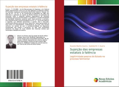 Sujeição das empresas estatais à falência