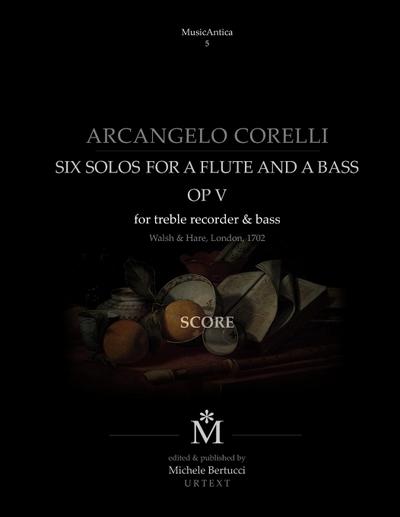 Corelli | Six solos for a flute and a bass with the Follia