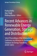 Recent Advances in Renewable Energy Generation, St