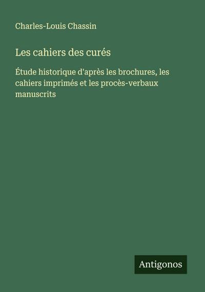 Les cahiers des curés