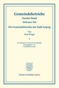 Die Gemeindebetriebe der Stadt Leipzig.
