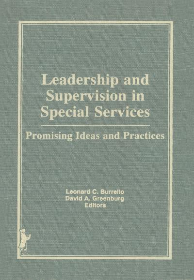 Leadership and Supervision in Special Services
