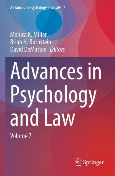 Advances in Psychology and Law