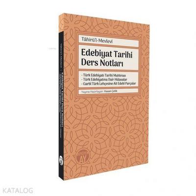 Edebiyat Tarihi Ders Notlari