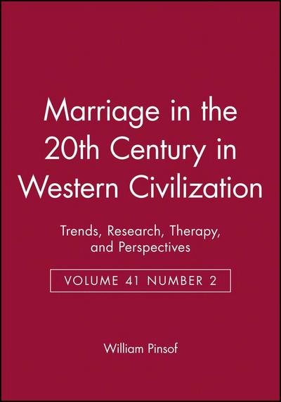 Marriage in the 20th Century in Western Civilization