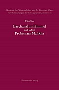 Bacchanal im Himmel und andere Proben aus Ma’nkha