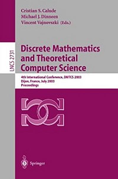 Discrete Mathematics and Theoretical Computer Science