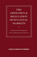 The Operation and Regulation of Financial Markets