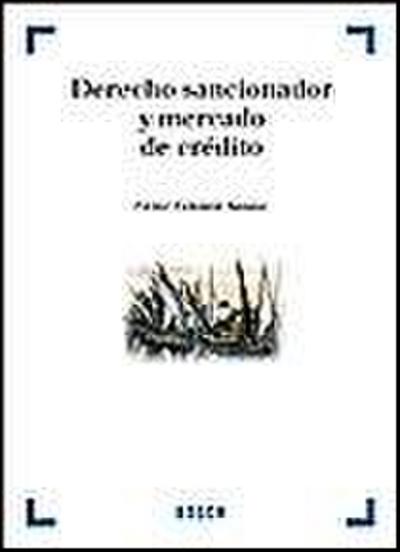 Derecho sancionador y mercado de crédito : con los cambios producidos tras la creación del Banco Central Europeo