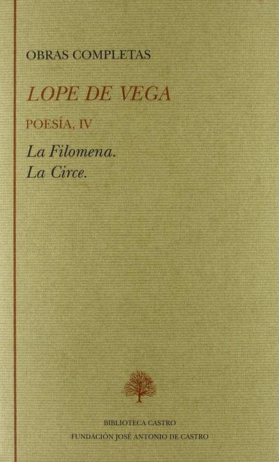 Poesía, IV: la Filomena, la Circe