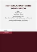Mittelhochdeutsches Wörterbuch. Dritter Band, Lieferung 3