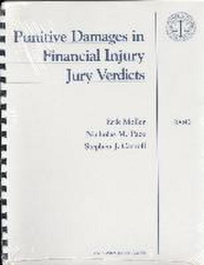 Punitive Damages in Financial Injury Jury Verdicts