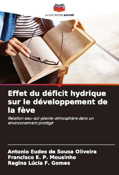 Effet du déficit hydrique sur le développement de la fève