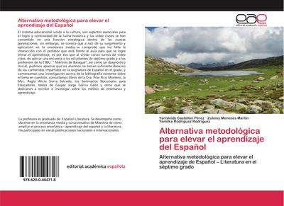 Alternativa metodológica para elevar el aprendizaje del Español